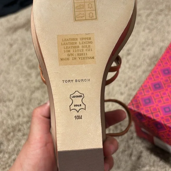 Tory burch miller knott wedge - Picture 4 of 4